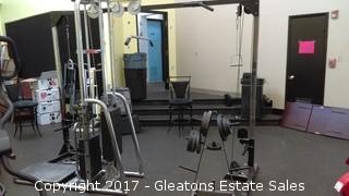 Full Home Gym Set WORKOUT WEIGHT GYM
