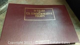 FIFTY YEARS OF US COMMEMORATE STAMP BOOK