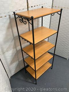 Longaberger Wrought Iron Five Tier Stand shops