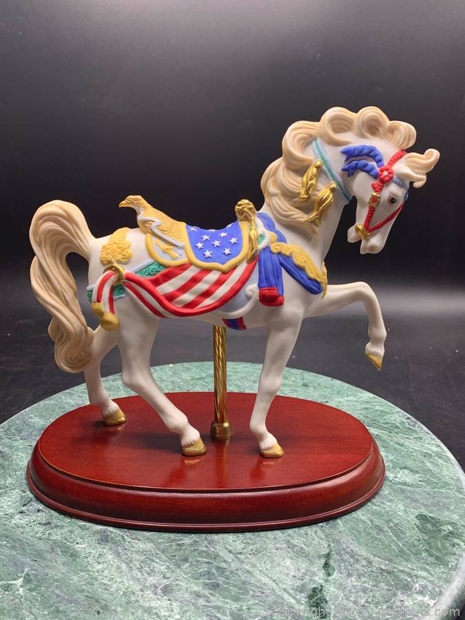 lenox carousel figurines