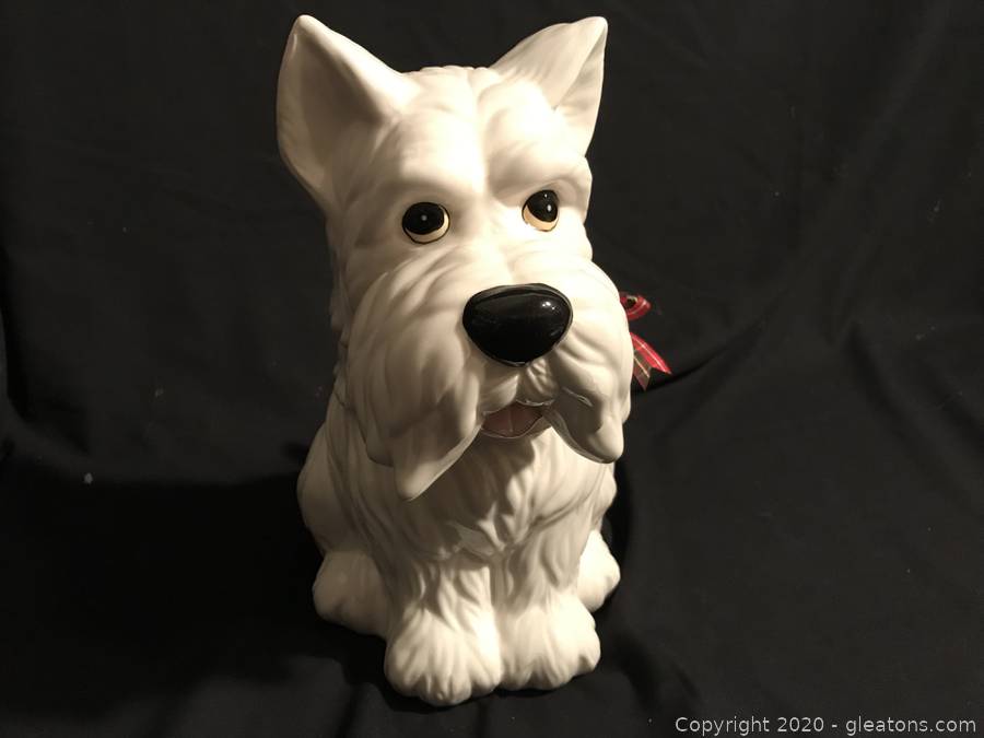 Westie cookie outlet jar