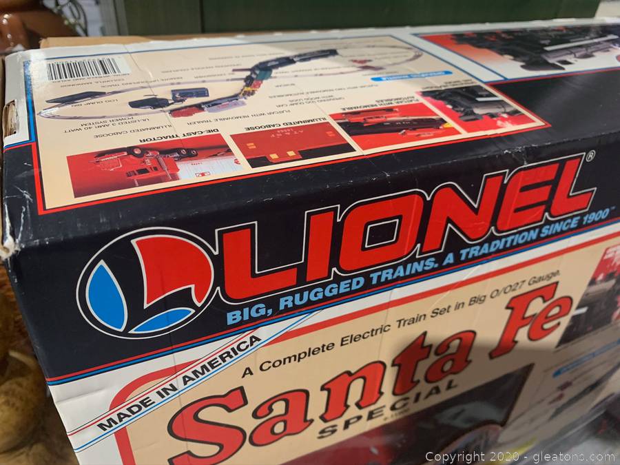 Lionel Santa Fe Special 0/027 Gauge Train Set Auction | Gleaton's