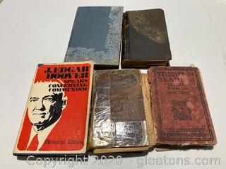 Collection of Political Books 