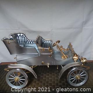 VALUABLE Cartier SILVER AND GOLD Model of 1903 MODEL A FORD, BY AMERICAN SILVERSMITHS GUILD AND CARTIER FOR FORD DIAMOND ANNIVERSARY, 1978