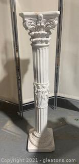 White Decorative Pedestal II 