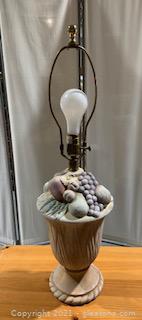Fruit Basket Inspired Table Lamp 