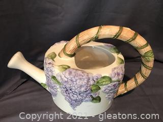 Ceramic watering vessel 