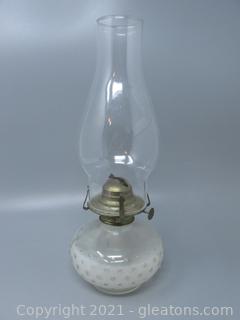Beautiful Two Tone Oil Lamp 
