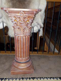Tall Neoclassical Pedestal Column