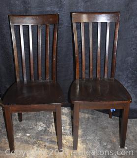 2 Ladderback Chairs “A”