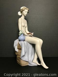 LLADRÓ Porcelain Figurine “Artist Model” (5417) with Box 
