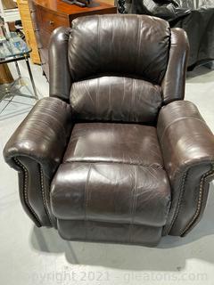 Brown Electric Recliner 