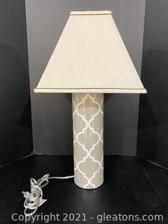 Quatre Foil Table Lamp (A) 