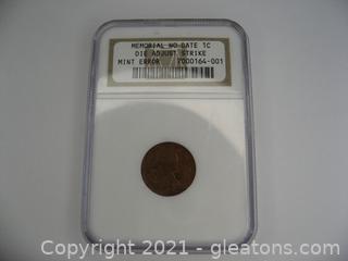 NGC Mint Error Penny 