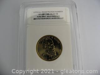 2011 Rutherford Hayes Dollar 