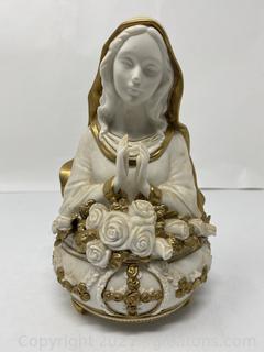 The Franklin Mint Ave Maria Musical Figurine 