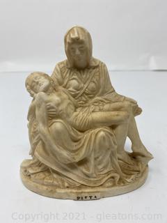 Vintage Santini Pieta Sculpture 