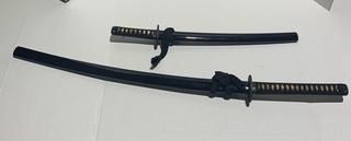 Two Japan Sword Company Decorative Samurai Swords
