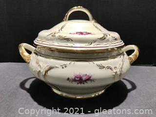 Sanssouci Rose Soup Tureen by Rosenthal