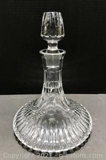 Classic Crystal Decanter with Stopper