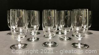 Crystal Water Goblets by Rosenthal (12 pc)