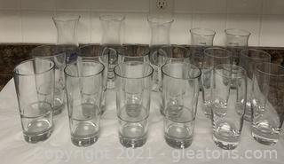 Libbey Glassware and nine other pieces of glassware