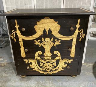 French Empire Style 3 Drawer Dresser 