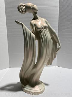 Art Deco Lady Figurine 