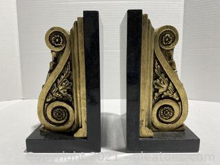 Pair of Vintage Sconce Style Bookends 