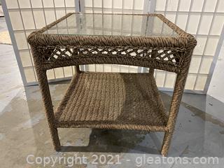Sahara All Weather Resin Wicker Table