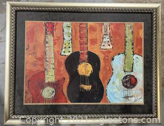 3 Guitars by Deann Hebert 