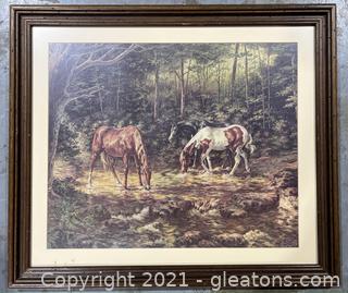 Billie Nipper Signed Print “The Gathering”