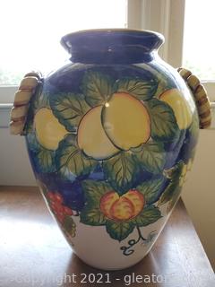 Lovely Mediterranean Style Ceramic Vase 
