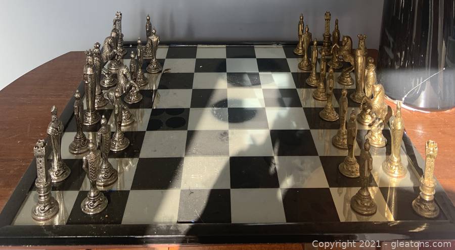 Nigri Italian Chess Set