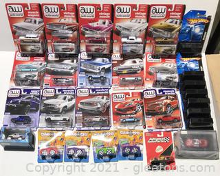 Die-Cast/Plastic 1:64 Scale Cars Mixed Lot (29)