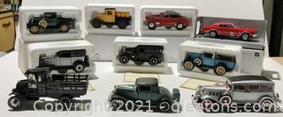 Die-Cast 1:32 Scale Cars (10)