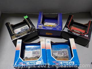 5-Piece Group of 1994 Boxed 1:64 Die Cast Cars 