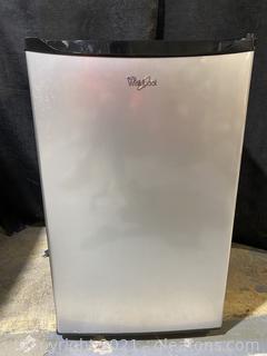 Whirlpool Compact Refrigerator with Stainless Steel Look 