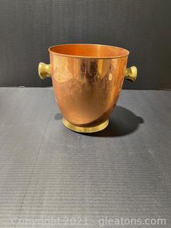 Copper & Brass Ice Bucket 