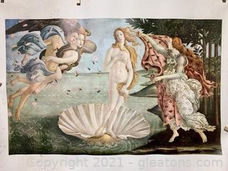 Birth of Venus- 1484 Print 