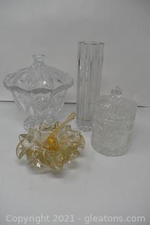 Crystal for Candy-Flowers-And a Touch of Elegance with Murano?