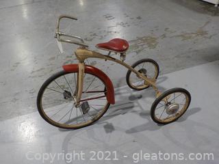 Vintage (1950’s) Murray Tricycle with Troxel Leather Seat 