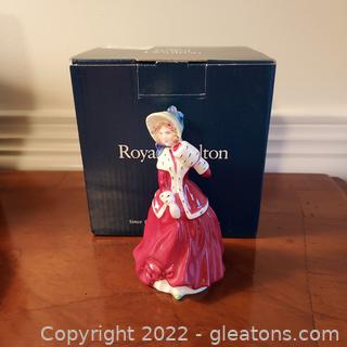 Royal Doulton “Christmas Morn” Figurine with Box