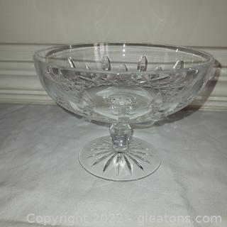 Beautiful Waterford Crystal Lismore Compote Dish