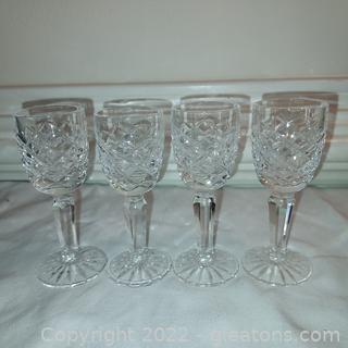 Set of 4 Waterford Comeragh Cut Cordial Glasses