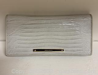 Unauthenticated Brahmin Ady Cream Colored Wallet 