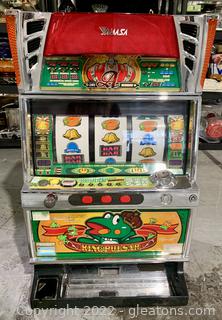 YAMASA KING PULSAR スロットマシン Sold at Auction: Yamasa King Pulsar Slot Machine