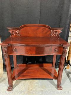 Charming Cherry Buffet or Foyer Table 