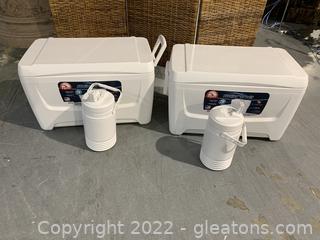 4 Piece Igloo Cooler Collection 