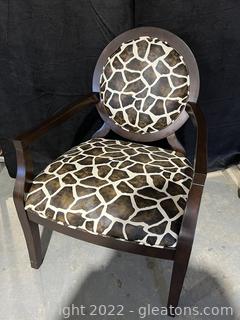 Coaster Fine Furniture Giraffe Print Accent Chair (A)